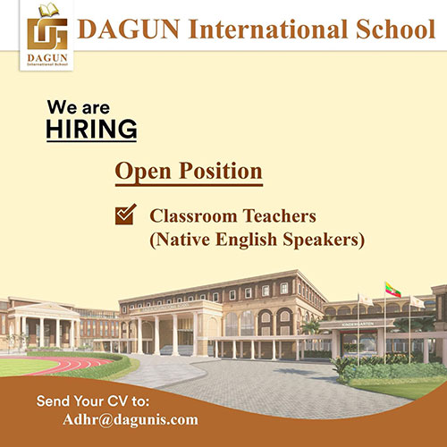 Designation – Classroom Teachers (Native English Speakers)