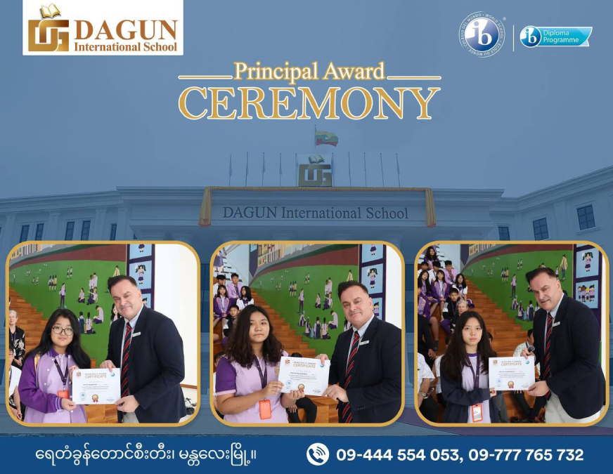 🌟 Celebrating Excellence: Principal’s Award Recipients at DAGUN International School